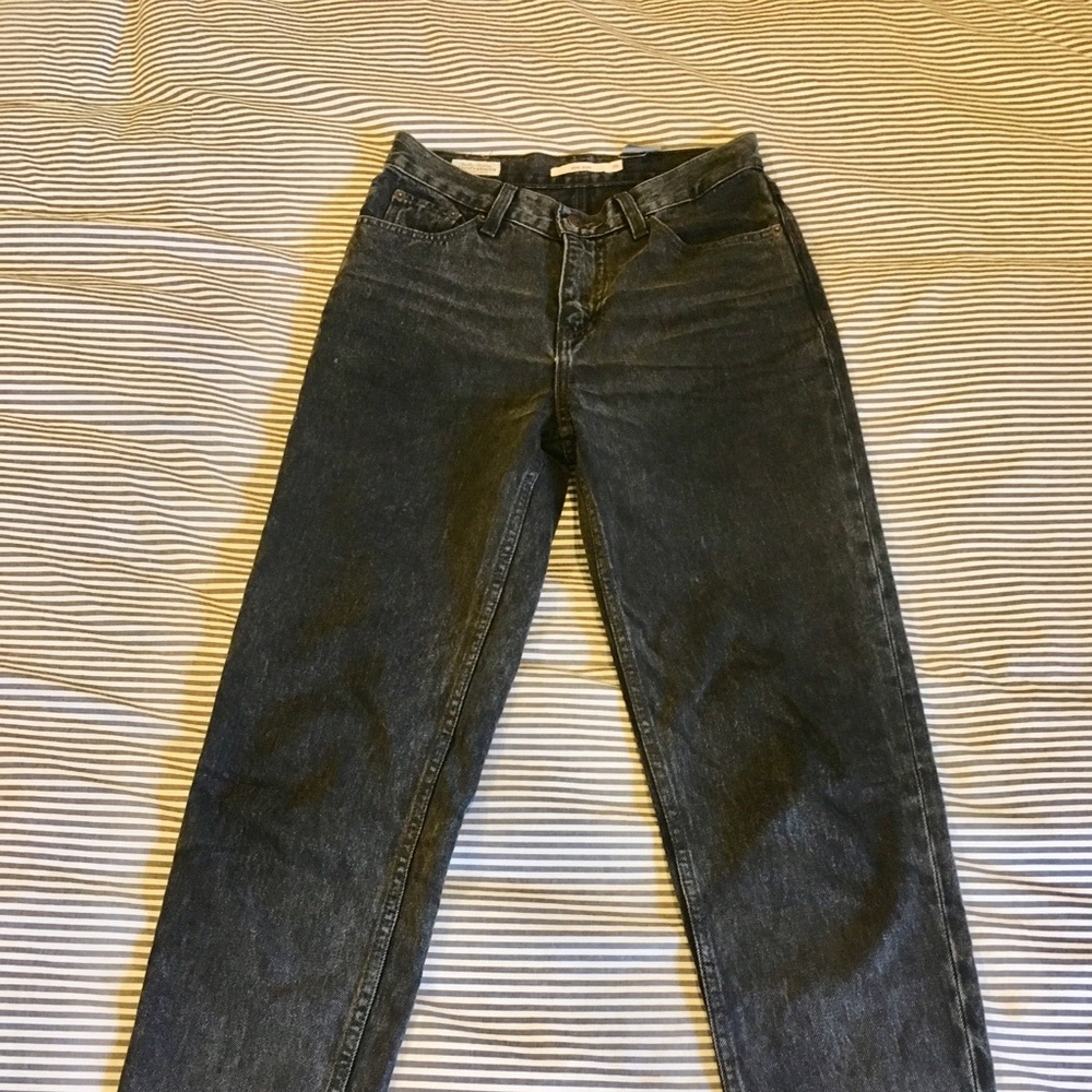 Levi’s Mom Jeans 25 ‘Brenda’ Charcoal Black